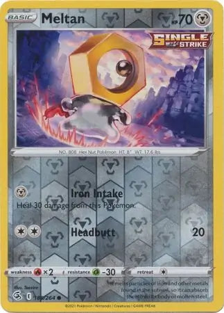 Fusion Strike Meltan #188/264 reverse holo